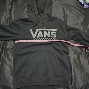 Vans pullover hoodie size M black